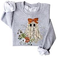 Algopix Similar Product 4 - DIOMMELL Cute Ghost Sweatshirts for