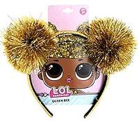 Algopix Similar Product 2 - OL LOL Queen Bee Tinsel Pom Headband