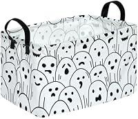 Algopix Similar Product 14 - VAIVUSTO Halloween Ghost Storage Basket