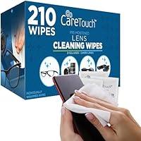 Algopix Similar Product 14 - Care Touch Lens Wipes for Eyeglasses 
