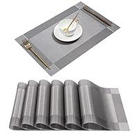 Algopix Similar Product 9 - UArtlines Placemat Crossweave Woven