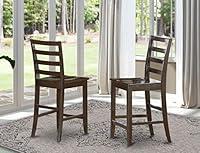Algopix Similar Product 5 - East West Furniture FASCAPW Wood Seat