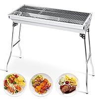 Algopix Similar Product 10 - Uten Portable Charcoal Grill Stainless