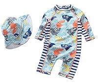 Algopix Similar Product 10 - Sun Protective Baby Boys Swimsuit
