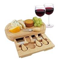 Algopix Similar Product 6 - Cheese Board Set by StarBlue  with 4