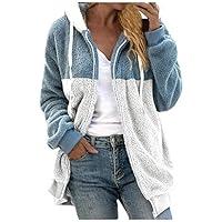 Algopix Similar Product 15 - Fuzzy Fleece Jacket For Women 2024