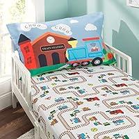 Algopix Similar Product 6 - Everyday Kids Toddler Fitted Sheet and