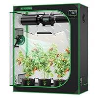 Algopix Similar Product 1 - VIVOSUN S425 4x2 Grow Tent 48x24x60