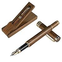 Algopix Similar Product 1 - HENZIN Fountain Pen Wooden Ink Pen