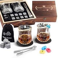 Algopix Similar Product 1 - Kireace Whiskey Glasses Set of 2