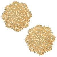 Algopix Similar Product 13 - BIBITIME Tulip Flower Doilies