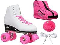 Algopix Similar Product 2 - Epic Skates Epic White and Pink Classic