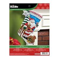 Algopix Similar Product 7 - Bucilla Nordic Santa Felt Applique