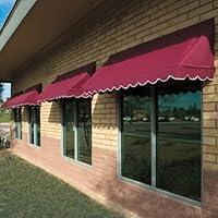 Algopix Similar Product 1 - Traditional Window Awning, 8', Cocoa