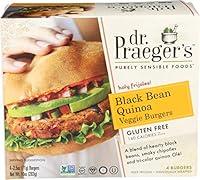 Algopix Similar Product 7 - Dr Praegers Black Bean Quinoa Veggie