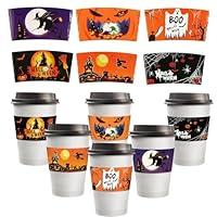 Algopix Similar Product 7 - HIENAJ 24pcs Halloween Coffee Cups