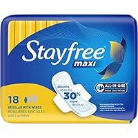 Algopix Similar Product 20 - STAYFREE Maxi Pads Regular With Wings