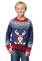 Algopix Similar Product 9 - Kids Light Up Reindeer Christmas