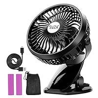 Algopix Similar Product 5 - Stroller Fan Clip on Fan Rechargeable