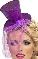 Algopix Similar Product 8 - Smiffys Fever Mini Top Hat on Headband