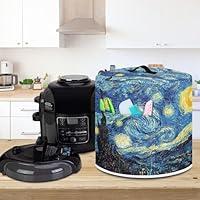 Xoenoiee Coffee Theme Print Kitchen Aid Pressure Cooker Protector, Dust  Cover for Appliances with Handles & Pocket, Easy to Clean, Air Fryer Cover