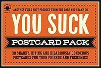 Algopix Similar Product 8 - The You Suck Postcard Pack 30 Snarky