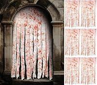 Algopix Similar Product 16 - Watayo 6 Pcs Halloween Door Curtain