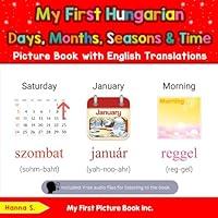 Algopix Similar Product 12 - My First Hungarian Days Months