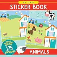 Algopix Similar Product 4 - My First Sticker Book  Animals 175