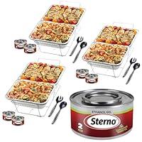 Algopix Similar Product 17 - Sterno Disposable Chafing Dish Buffet