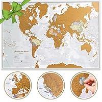 Algopix Similar Product 3 - Scratch The World  Travel Map 