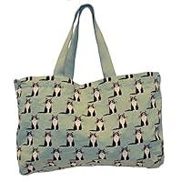 Algopix Similar Product 14 - Large Tote Bag  Black Cat Print on
