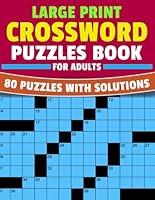 Algopix Similar Product 4 - Large Print Crossword Puzzles Book For