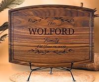 Algopix Similar Product 4 - Personalized Cutting Board Wedding