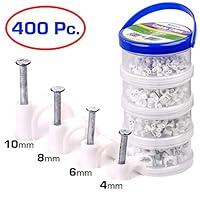 Algopix Similar Product 8 - QualGear 4mm 6mm 8mm 10mm Cable Clips