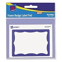Algopix Similar Product 10 - Avery Border Name Badge Label Pad