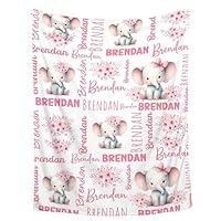 Algopix Similar Product 7 - Personalized Baby Blanket for Girls