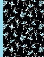 Algopix Similar Product 3 - Ballet Dancers Notebook Composition