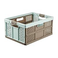 Algopix Similar Product 8 - keeeper Lea Folding Box BlueTaupe