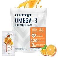 Algopix Similar Product 18 - Coromega Omega 3 Fish Oil Supplement 