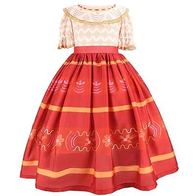 Disney Encanto Mirabel Dress, Costume for Girls Ages 3 and up, Outfit Fits  Children Sizes 4-6X