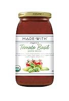 Algopix Similar Product 6 - Made With Organic Pasta Sauce Tomato