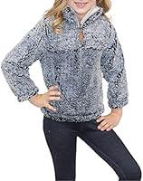 Algopix Similar Product 4 - ZESICA Girls Kids 14 Zip Pebble Pile