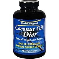 Algopix Similar Product 13 - Health Support Coconut Oil Diet 180 Sgel