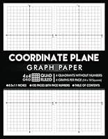 Algopix Similar Product 9 - Coordinate Plane Graph Paper with XY
