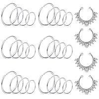 Algopix Similar Product 17 - LOYALLOOK 20G 1528PCS Stainless Steel