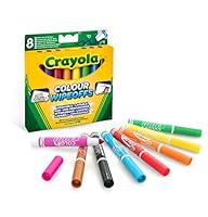 Algopix Similar Product 7 - Crayola 8 Colour Wipeoffs White Board