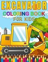 Algopix Similar Product 1 - Excavator Coloring Book for Kids