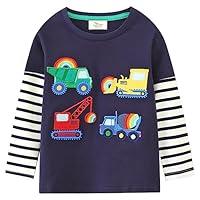 Algopix Similar Product 2 - Top Tee Shirt Boys Crew Neck Clothes