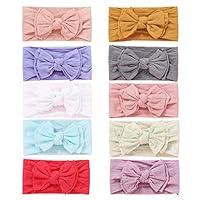 Algopix Similar Product 11 - 20pcs Baby Nylon Headbands whit Bow